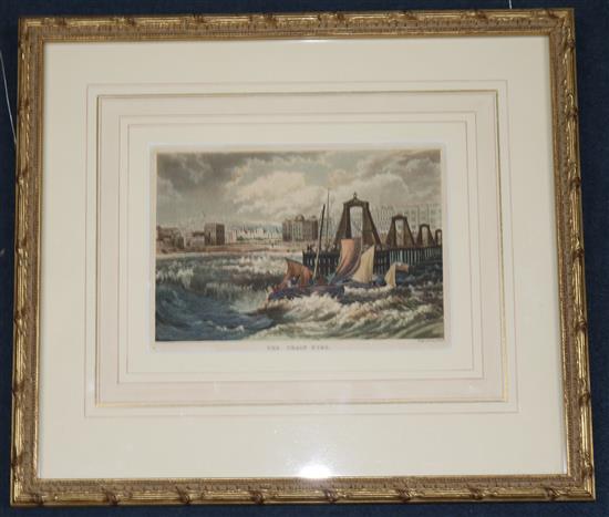 Hunt after J.M.W. Turner The Chain Pier, c.1826 5.5 x 8in.